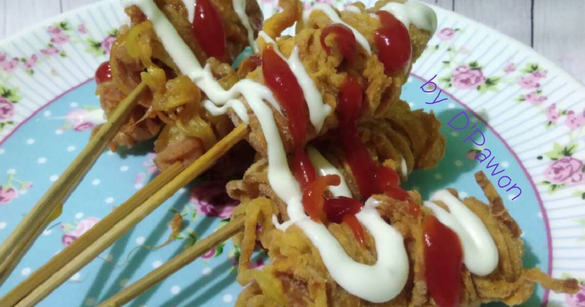 18 resep  sosis tusuk  mie enak dan sederhana Cookpad