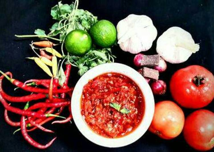 resep masakan Sambal bajak