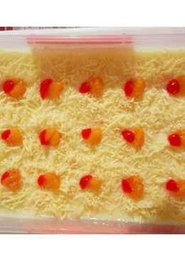 Puding orange cheese