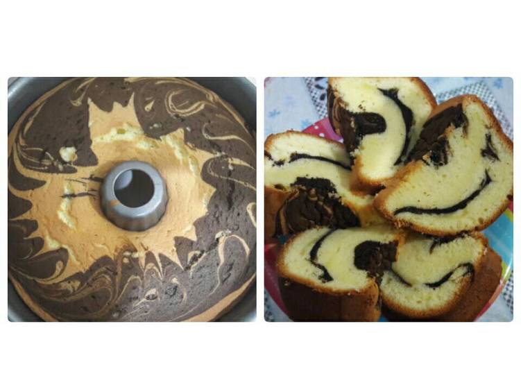 resep makanan Marmer Cake Pak Sahak