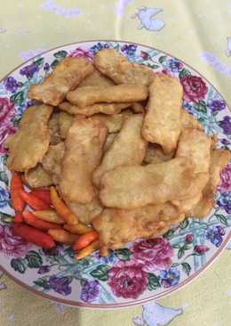 Tempe goreng tepung kriuk