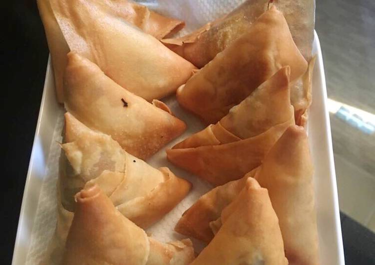 gambar untuk cara membuat Samosa Sapi