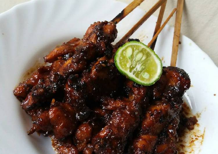  Resep Sate ayam manis bumbu kacang oleh Arum Damar Cookpad