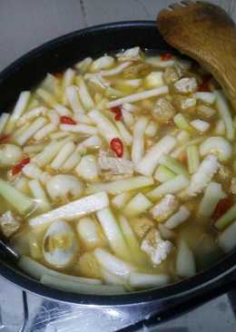 Tumis Labu Siam, Telur Puyuh dan Tahu