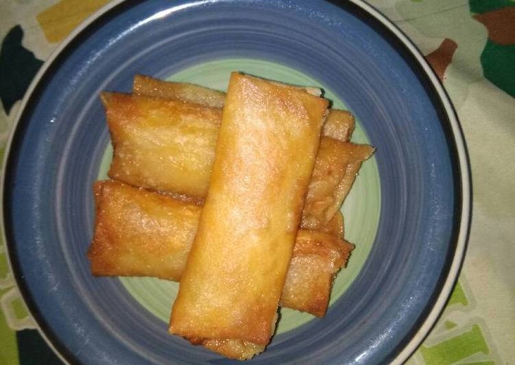 resep makanan Lumpia isi bengkuang nagihin