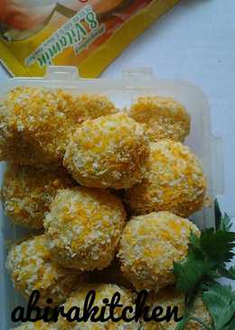 Bola" kentang keju (cemilan si kecil)