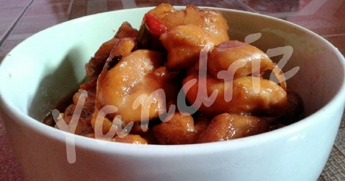 Resep Ayam Jahe Pedas ala Riner Yandriz