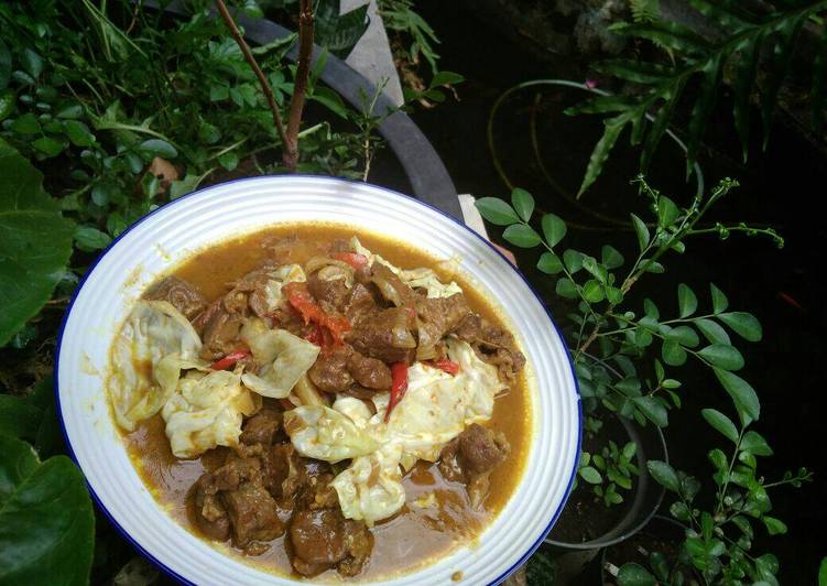 resep makanan Tongseng kambing pedas