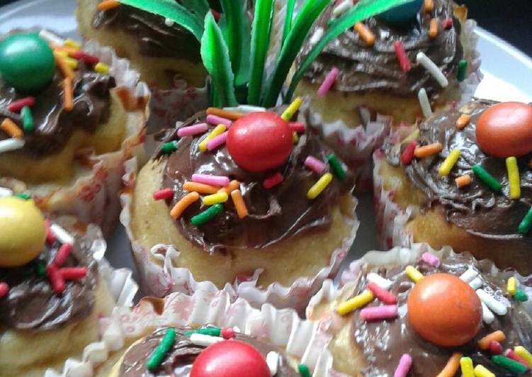 resep lengkap untuk Banana Cup Cake