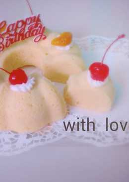 STEAMED LEMON BIRTHDAY CAKE