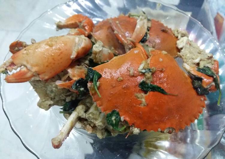 resep makanan Kepiting Daun Kemangi