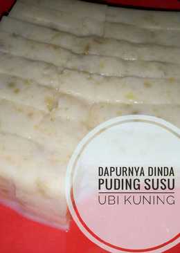 Puding Susu Ubi Kuning