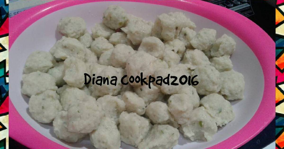 Resep Pentol bakso ayam homemade ala Diana Putri