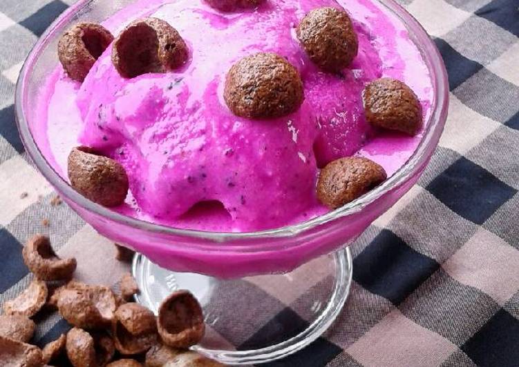 resep masakan Dragonfruit ice cream ??