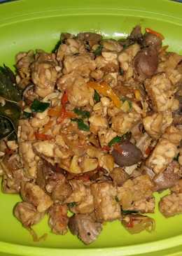 Tumis Ati Ampela Tempe