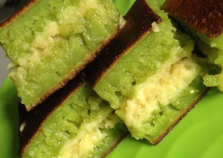 gambar untuk resep makanan Martabak Manis Green tea ??(teflon)