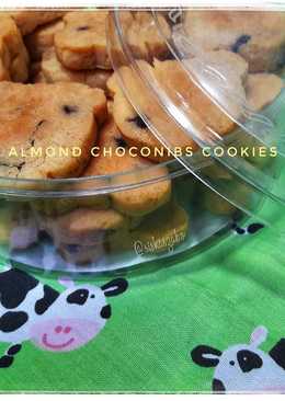 Almond Choconibs Cookies #Keto