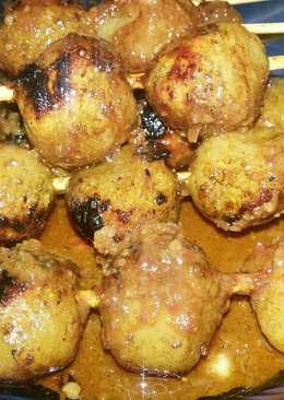 Pempek Dos Bakar Saus Kacang