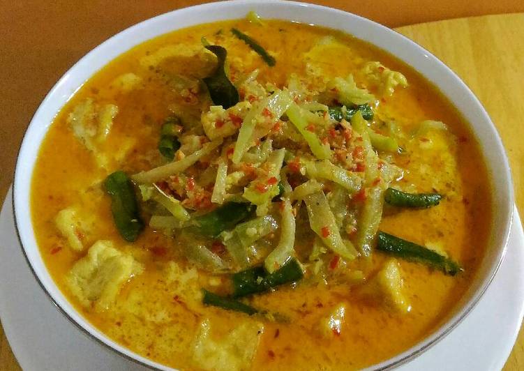 Resep Lodeh Manisa Tahu Kacang Panjang