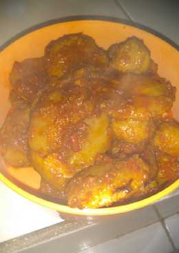 Balado jengkol bakso