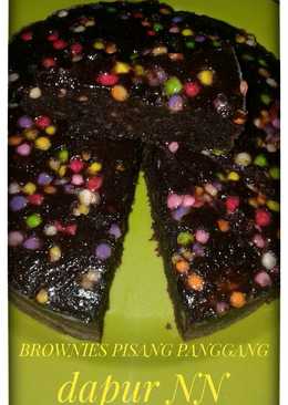 Brownies pisang panggang