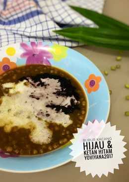 Bubur kacang hijau & ketan hitam