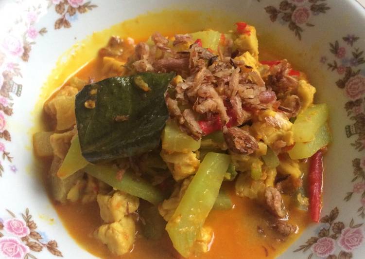 resep masakan Sayur labu siam