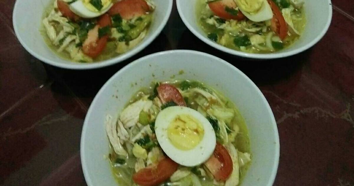 Resep Soto Ayam Rumahan ala Lidya Permana