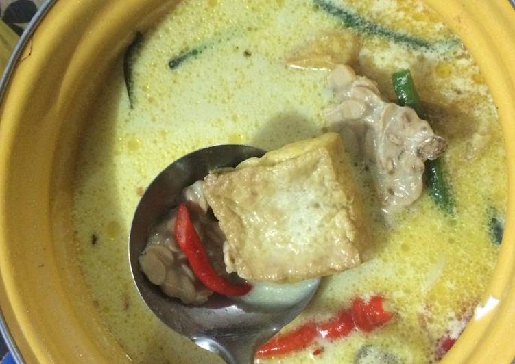 gambar untuk resep makanan Lodeh Tahu Tempe Sederhana (bumbu iris)