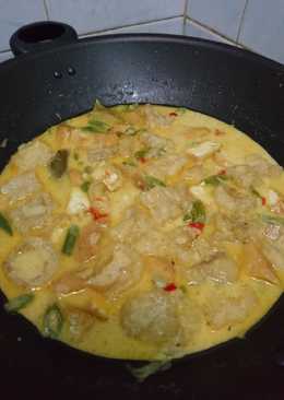 Sayur buncis tahu krecek