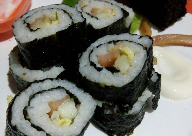 gambar untuk resep Simple sushi????