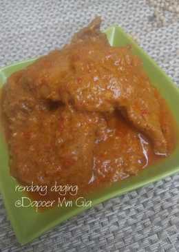 Rendang daging sapi empuuuk non MSG