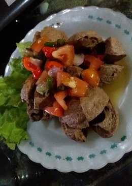 Baso banjur sambal matah