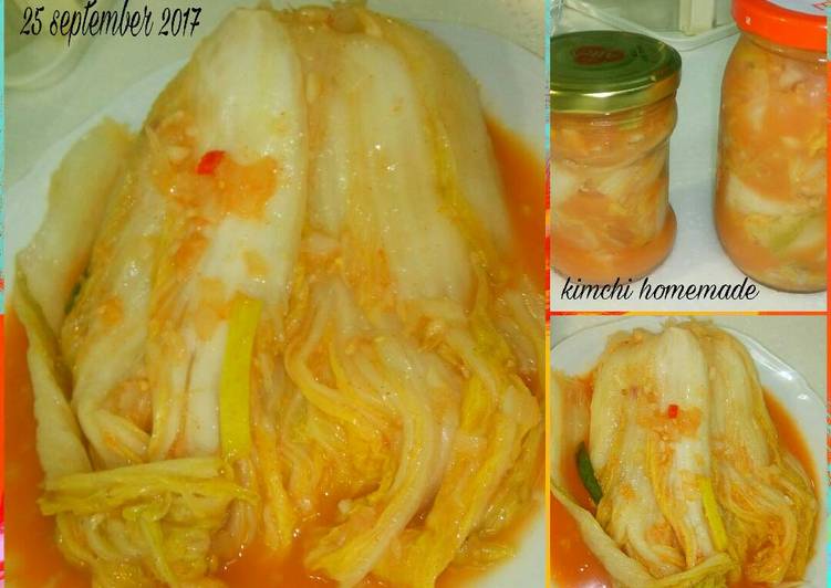 cara membuat Kimchi sawi putih (acar korea)