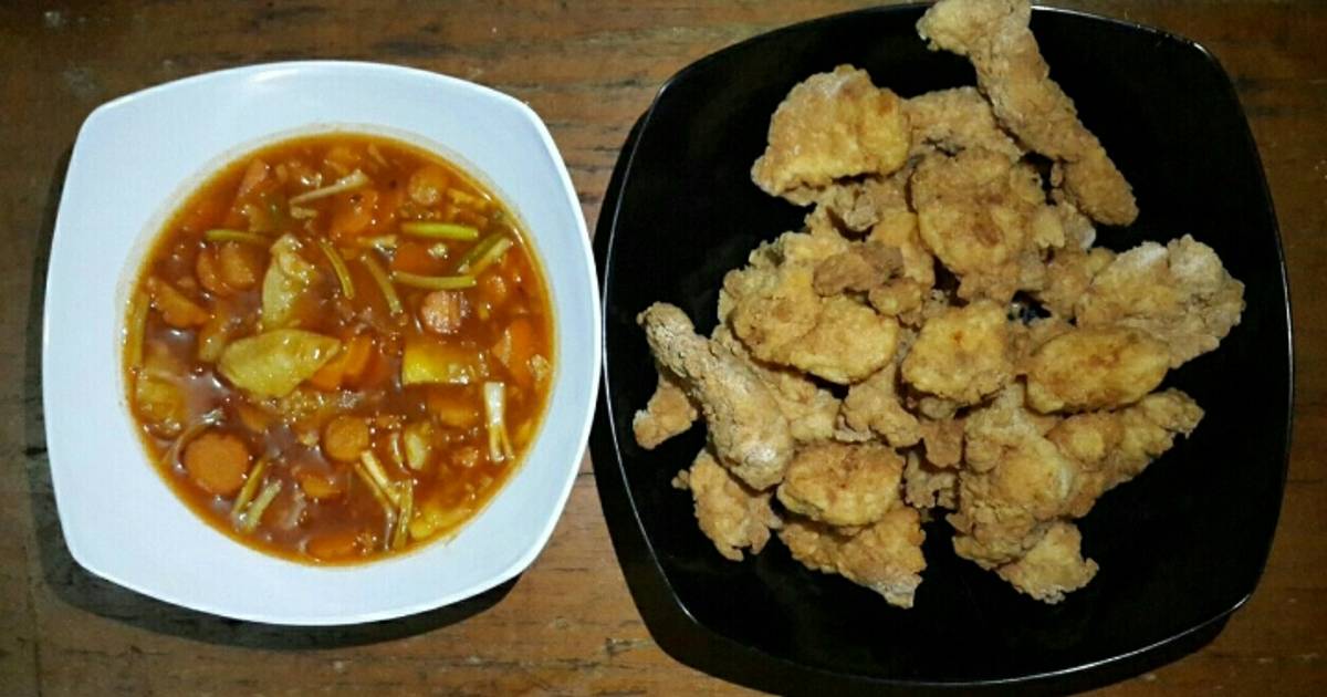 Resep Ayam Saus Asam Manis ala Lidya SW