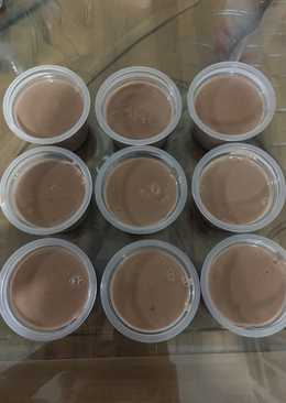 Puding coklat ala Puyo