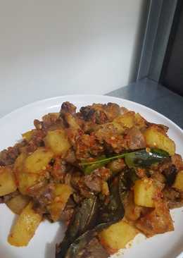 Sambal goreng kentang ati