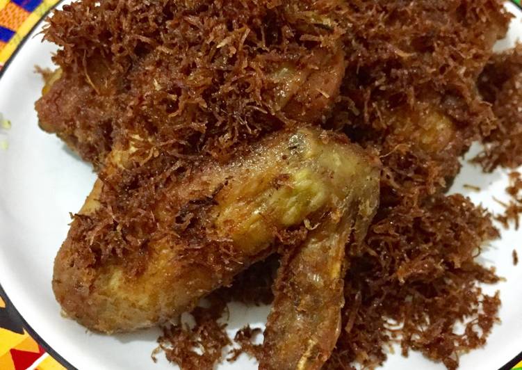 Resep Ayam Serundeng Kelapa Dari Oktha Viani