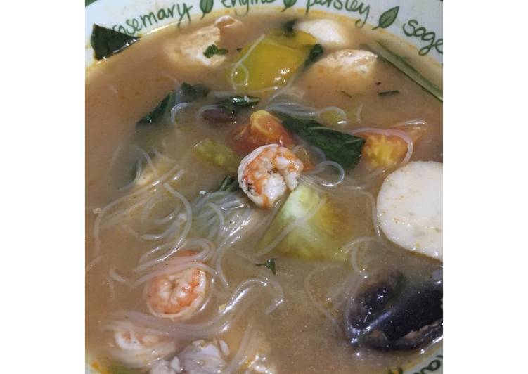 gambar untuk resep Tom Yum Suki