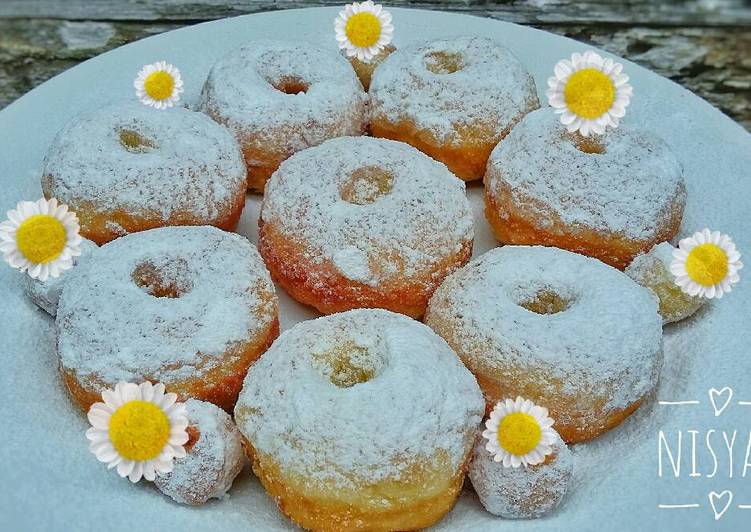 resep makanan Donat Empuk Simpel ~ Tanpa ulen, tanpa kentang ??