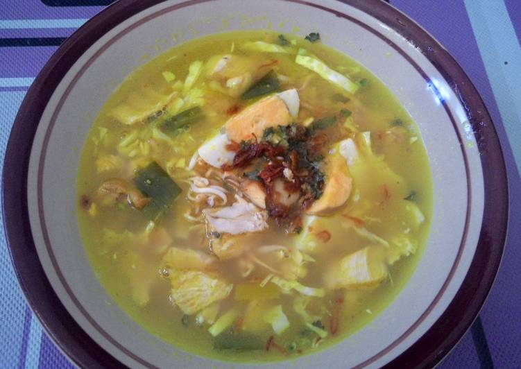 gambar untuk resep makanan Soto Ayam Lamongan