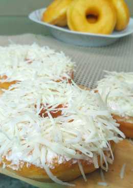 Donat Kampung Topping Keju #pr_adakejunya