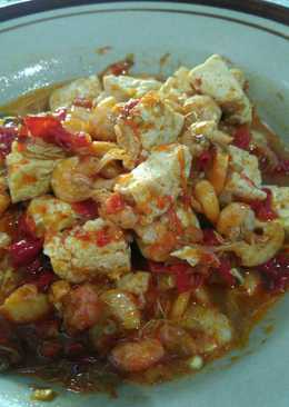 Udang Tahu Balado super pedaaaasss