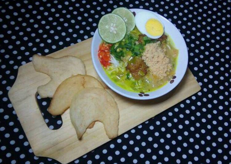 gambar untuk cara membuat Soto Ayam Lamongan