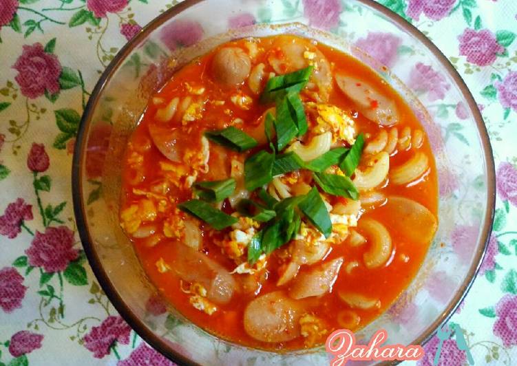 resep makanan Seblak Kuah Makaroni