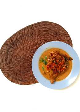 Ayam bakar kuah pedas