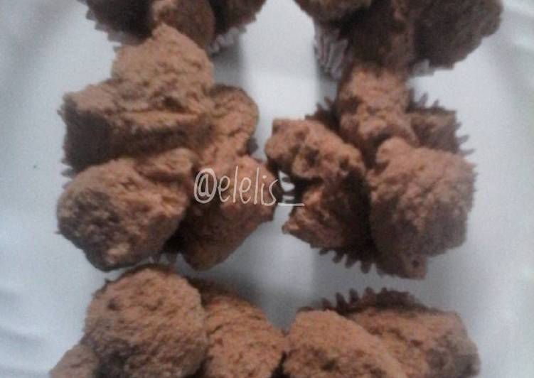 gambar untuk resep makanan Brownies Kukus Mekar Ny.liem (1/2 resep)