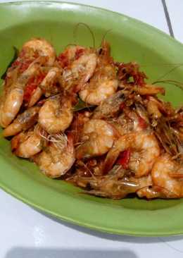 Sambal udang goreng