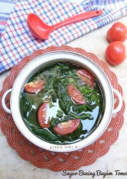 #8.Sayur Bening Bayam Tomat #SeninSemangat