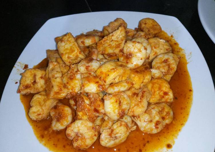 gambar untuk resep Sambal goreng udang tahu